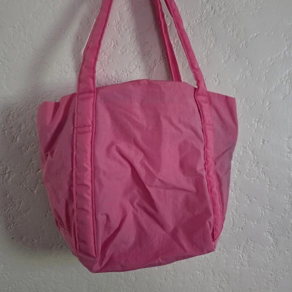 BAGGU Vibrant Pink Tote Bag - Picture 4 of 5